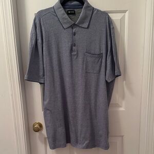 Haggar Men's Gray Polo Shirt